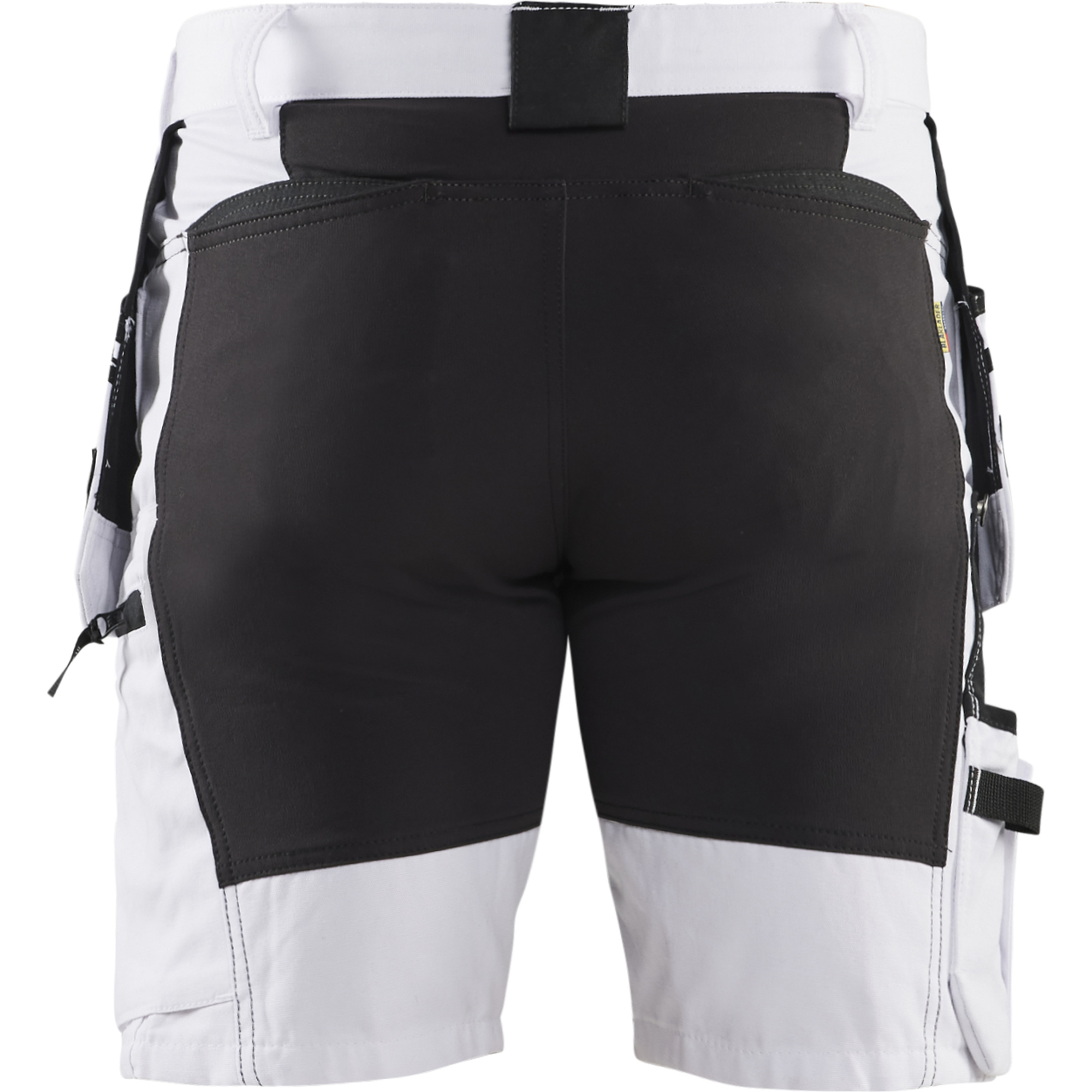 Blaklader X1900 Stretch Painter Shorts, White/Black (4)