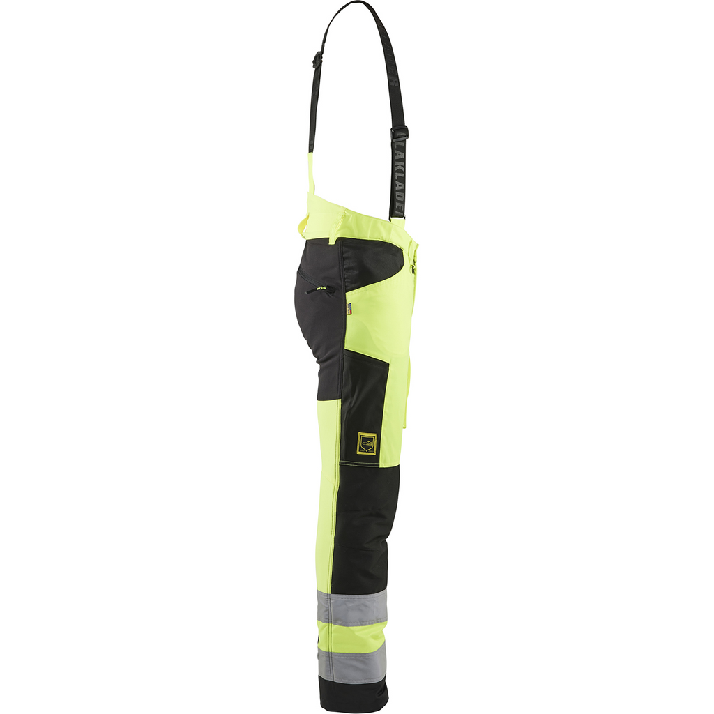 Blaklader High Vis Cut Protection Trousers, Yellow/Black (2)