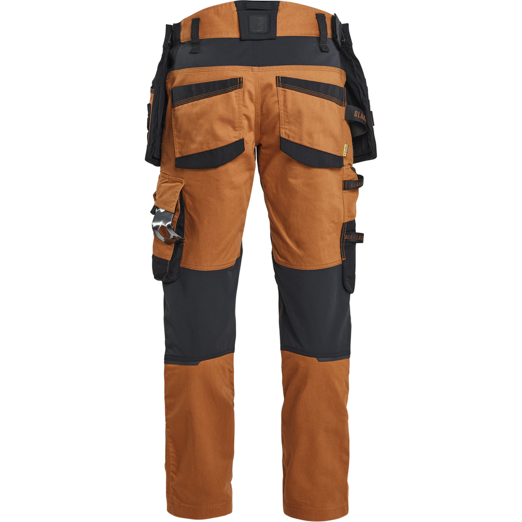 Blaklader STRIKER Stretch Craftsman Work Trousers, Rust/Black (4)