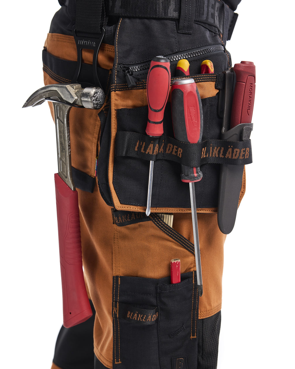 Blaklader STRIKER Stretch Craftsman Work Trousers, Rust/Black (10)