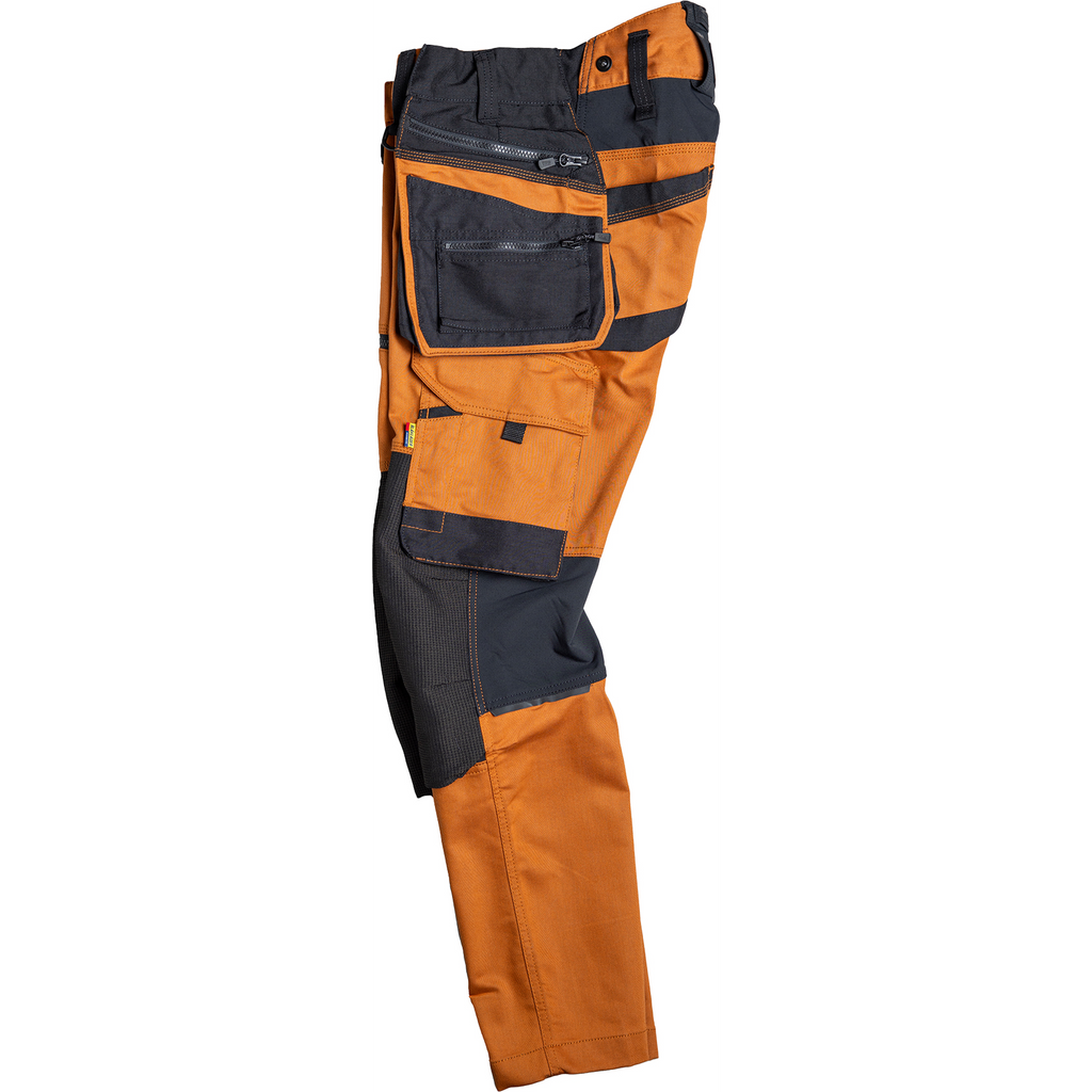 Blaklader STRIKER Stretch Craftsman Work Trousers, Rust/Black (11)