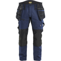Blaklader STRIKER Stretch Craftsman Work Trousers, Dark Navy/Black
