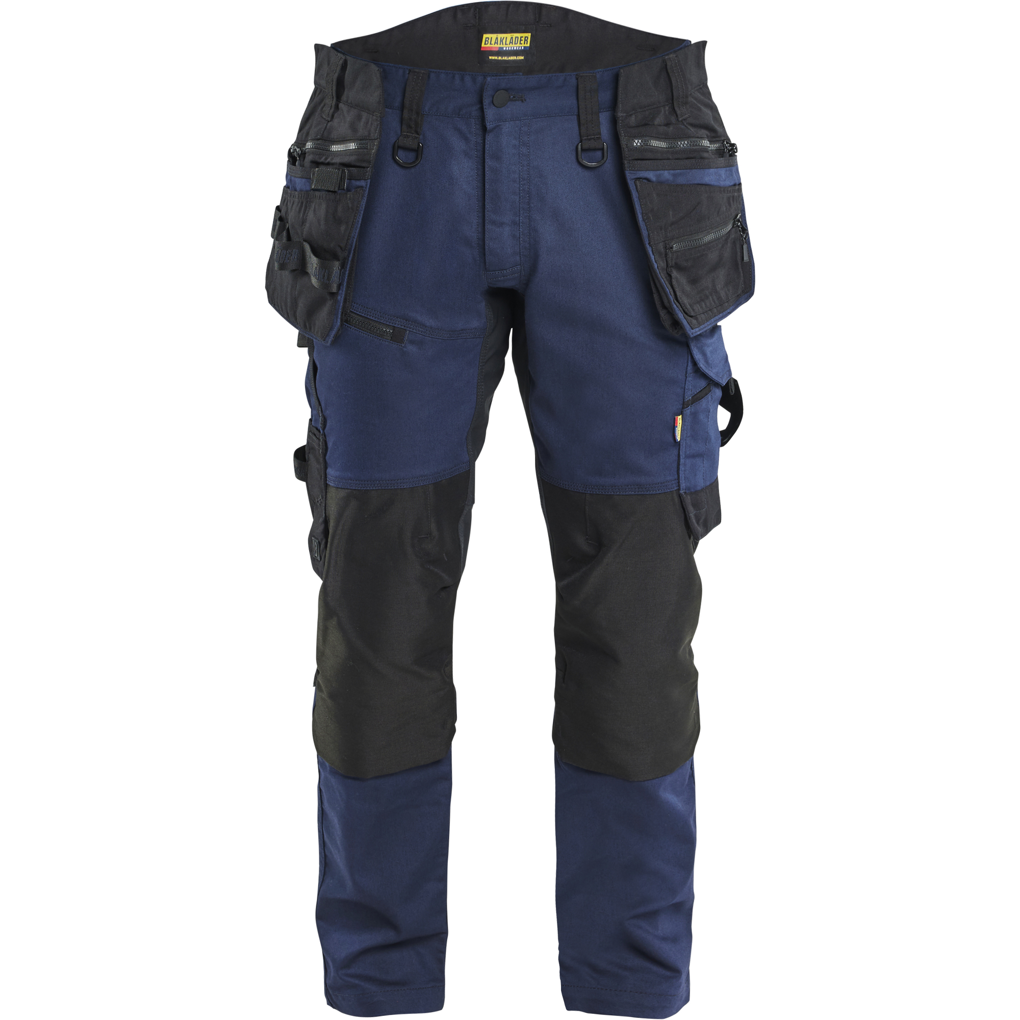 Blaklader STRIKER Stretch Craftsman Work Trousers, Dark Navy/Black