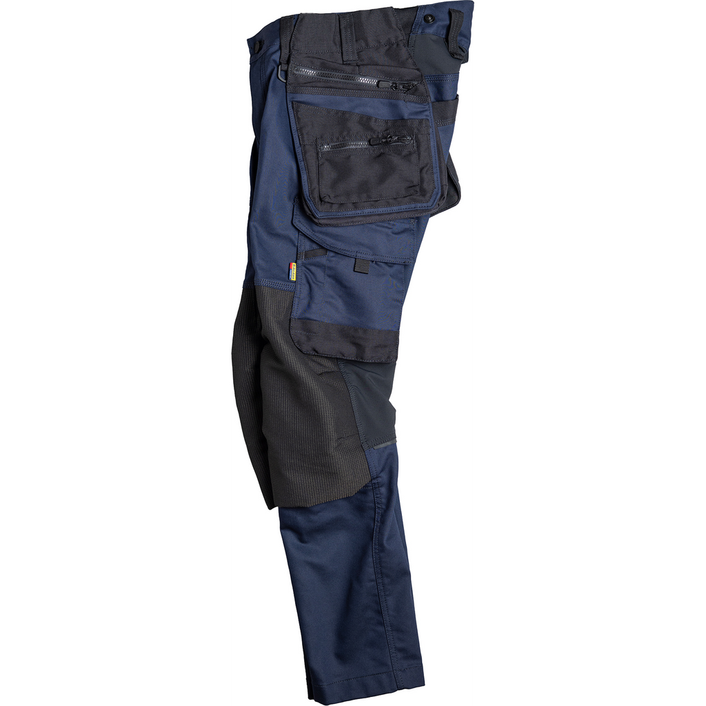 Blaklader STRIKER Stretch Craftsman Work Trousers, Dark Navy/Black (8)