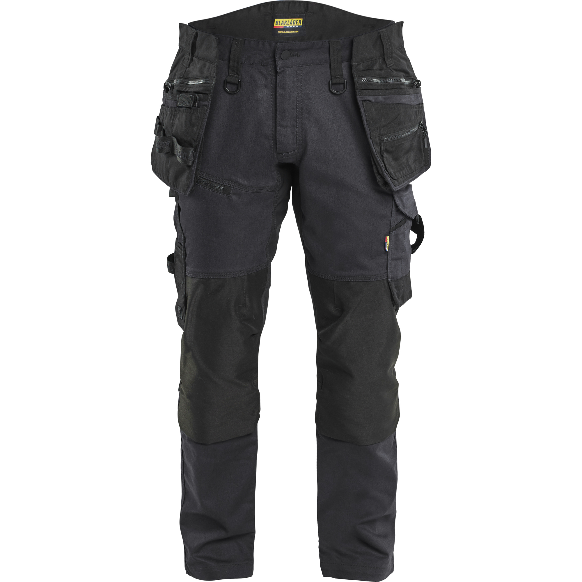 Blaklader STRIKER Stretch Craftsman Work Trousers, Black/Black