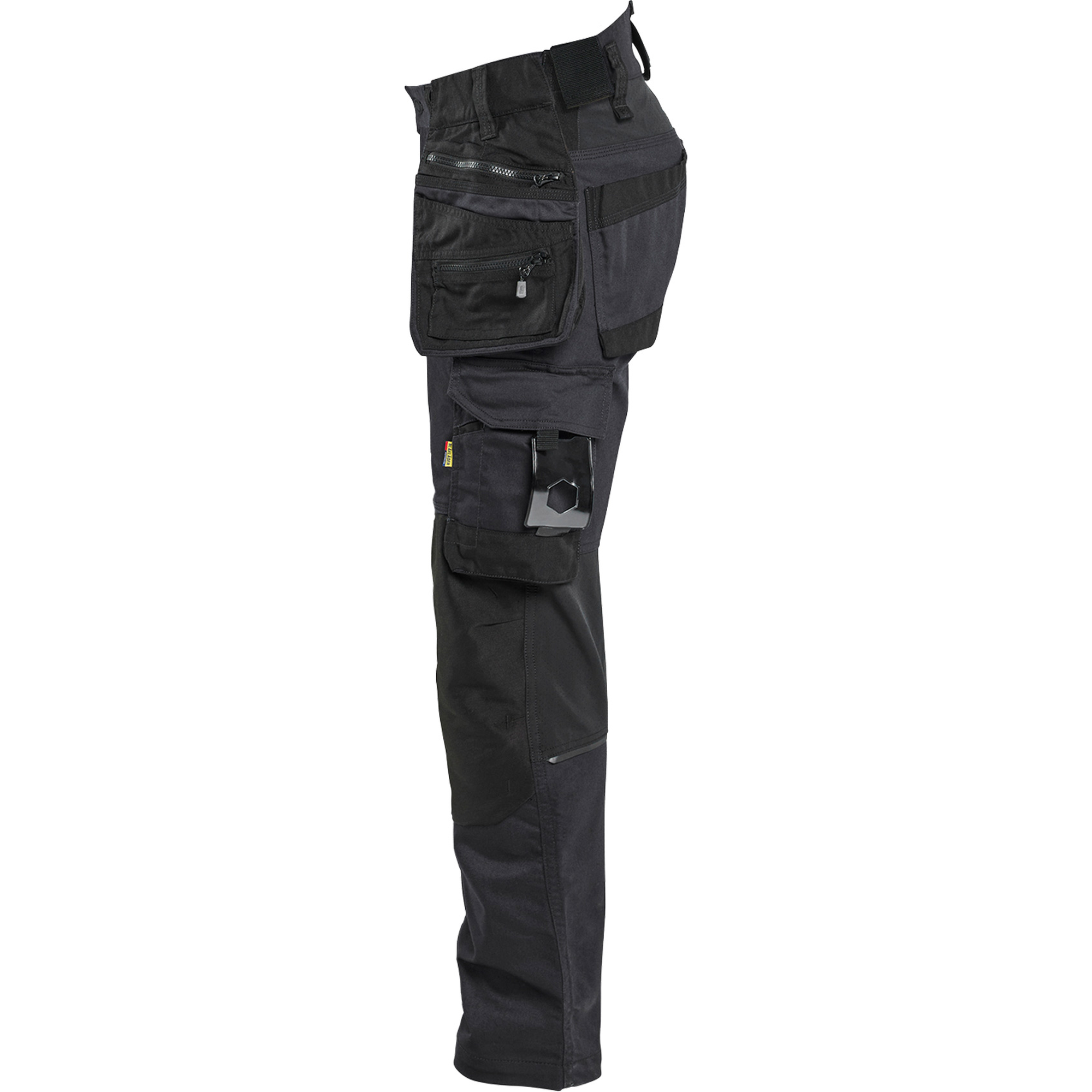 Blaklader STRIKER Stretch Craftsman Work Trousers, Black/Black (3)