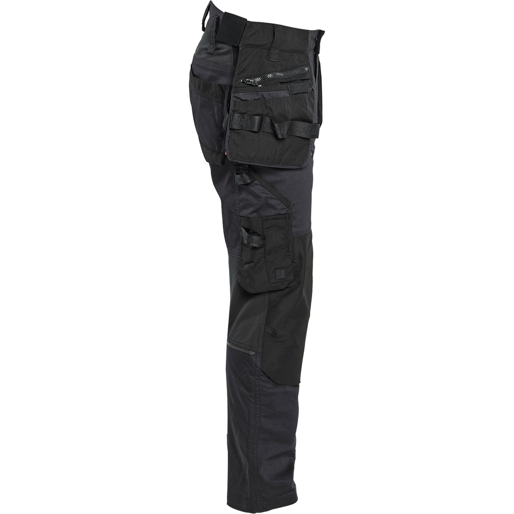 Blaklader STRIKER Stretch Craftsman Work Trousers, Black/Black (2)