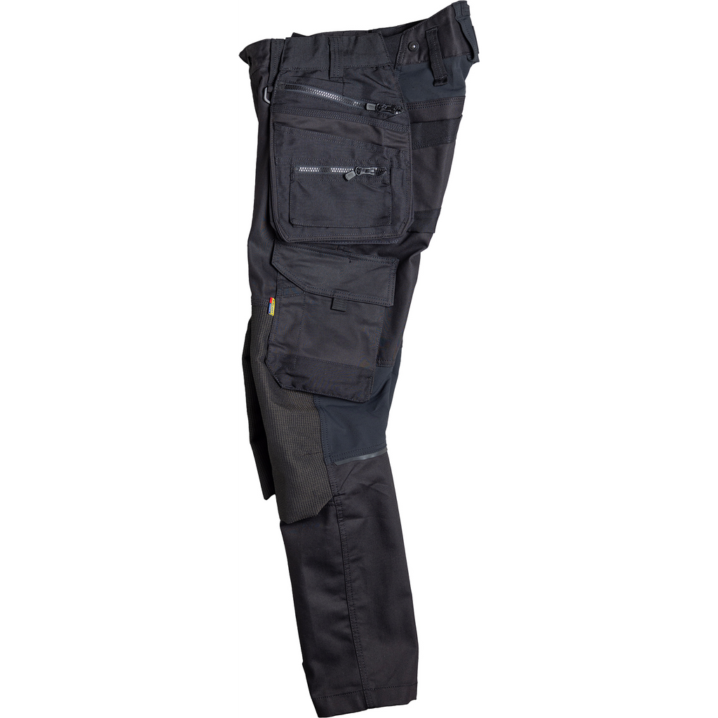 Blaklader STRIKER Stretch Craftsman Work Trousers, Black/Black (6)