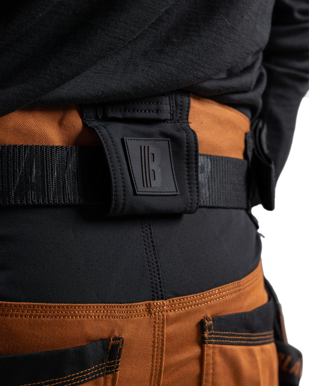Blaklader STRIKER Stretch Craftsman Shorts, Rust/Black (10)