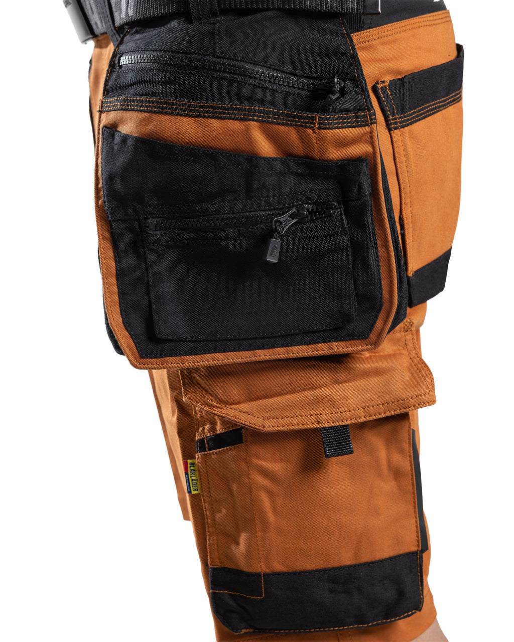 Blaklader STRIKER Stretch Craftsman Shorts, Rust/Black (11)
