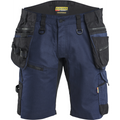 Blaklader STRIKER Stretch Craftsman Shorts, Dark Navy/Black