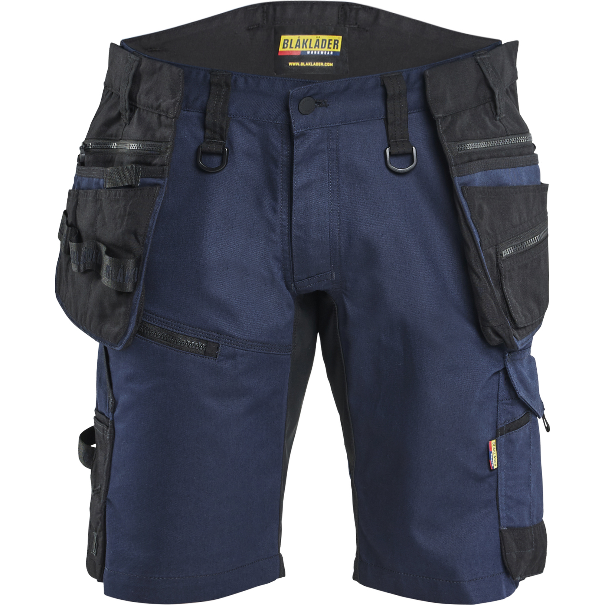 Blaklader STRIKER Stretch Craftsman Shorts, Dark Navy/Black