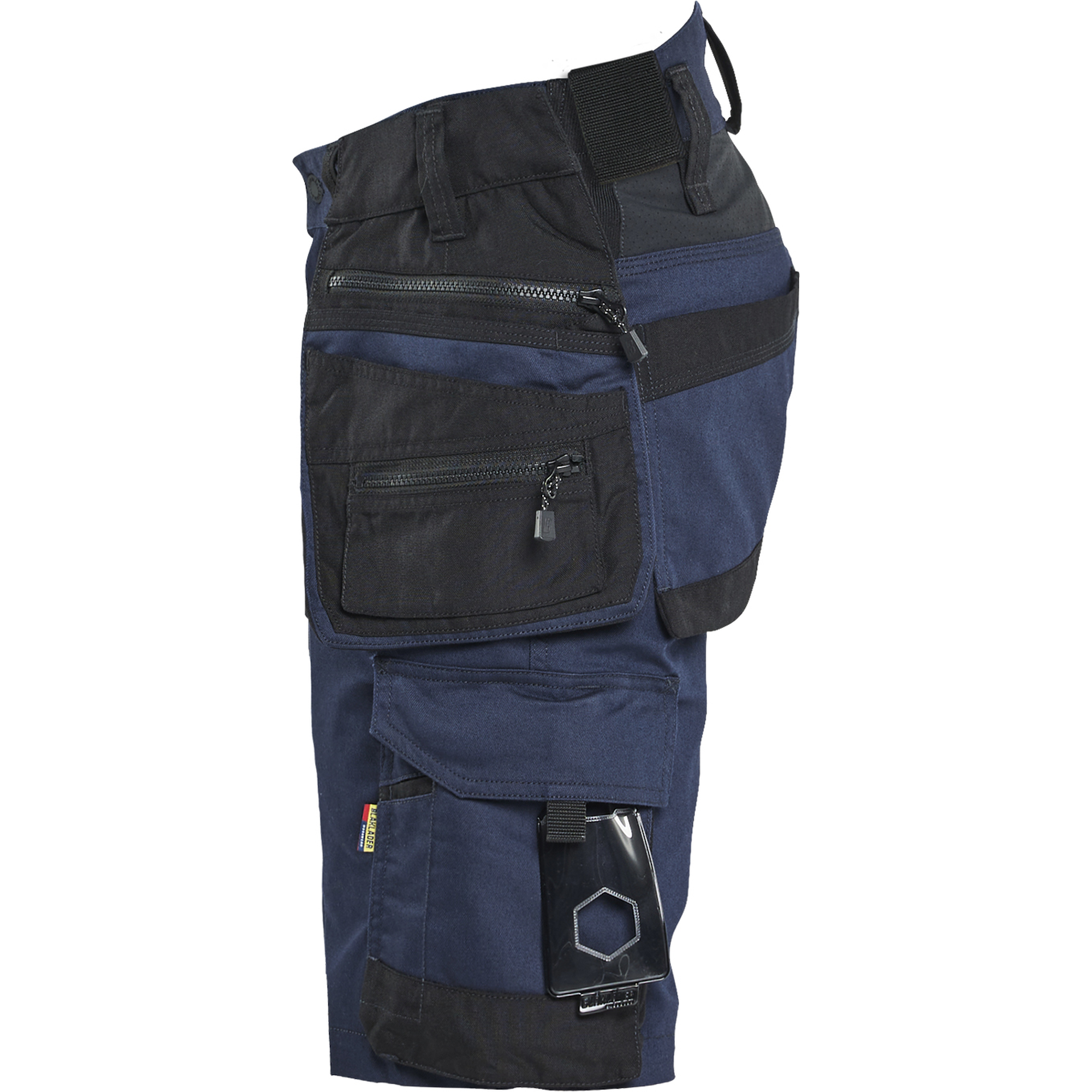 Blaklader STRIKER Stretch Craftsman Shorts, Dark Navy/Black (3)