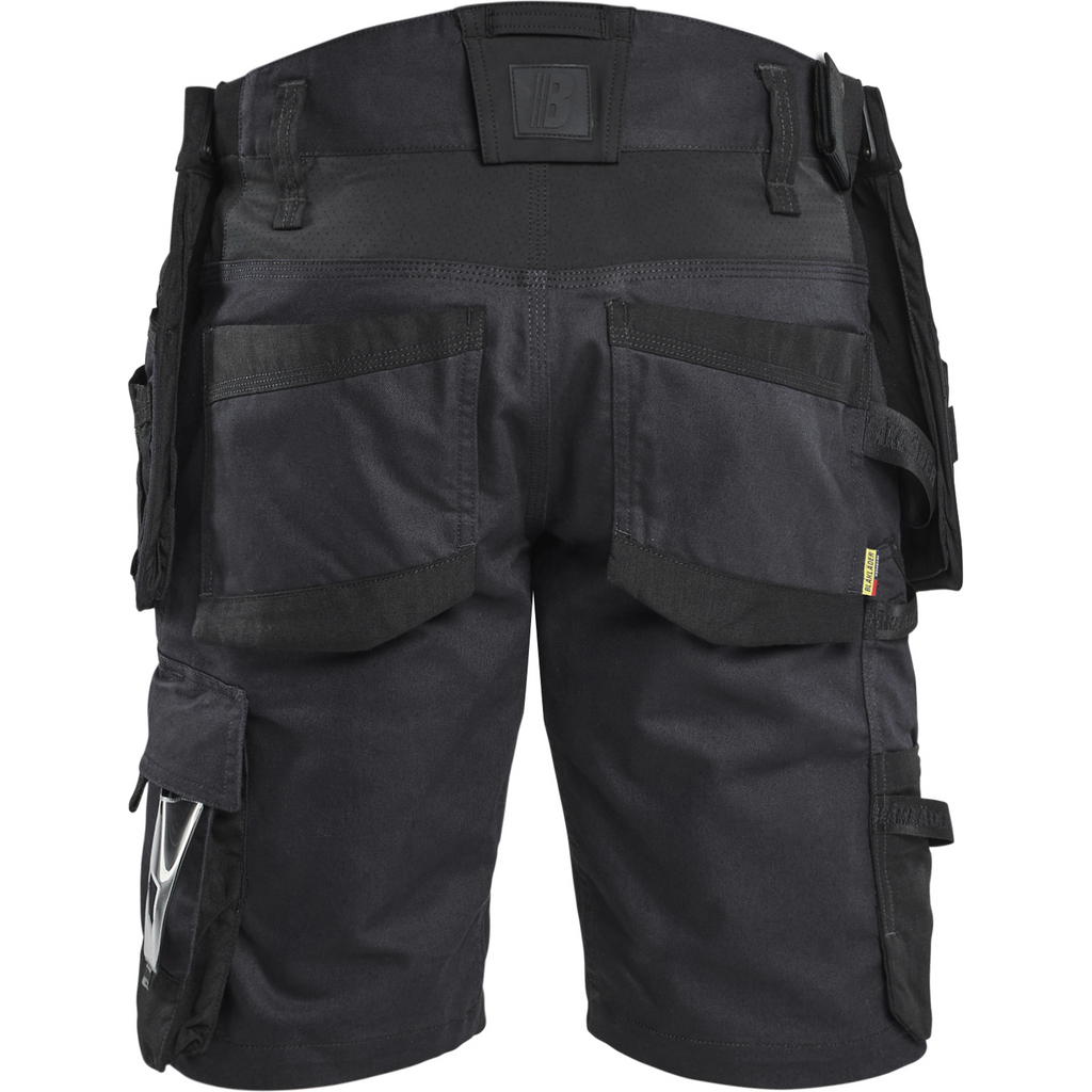Blaklader STRIKER Stretch Craftsman Shorts, Black/Black (4)