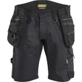 Blaklader STRIKER Stretch Craftsman Shorts, Black/Black