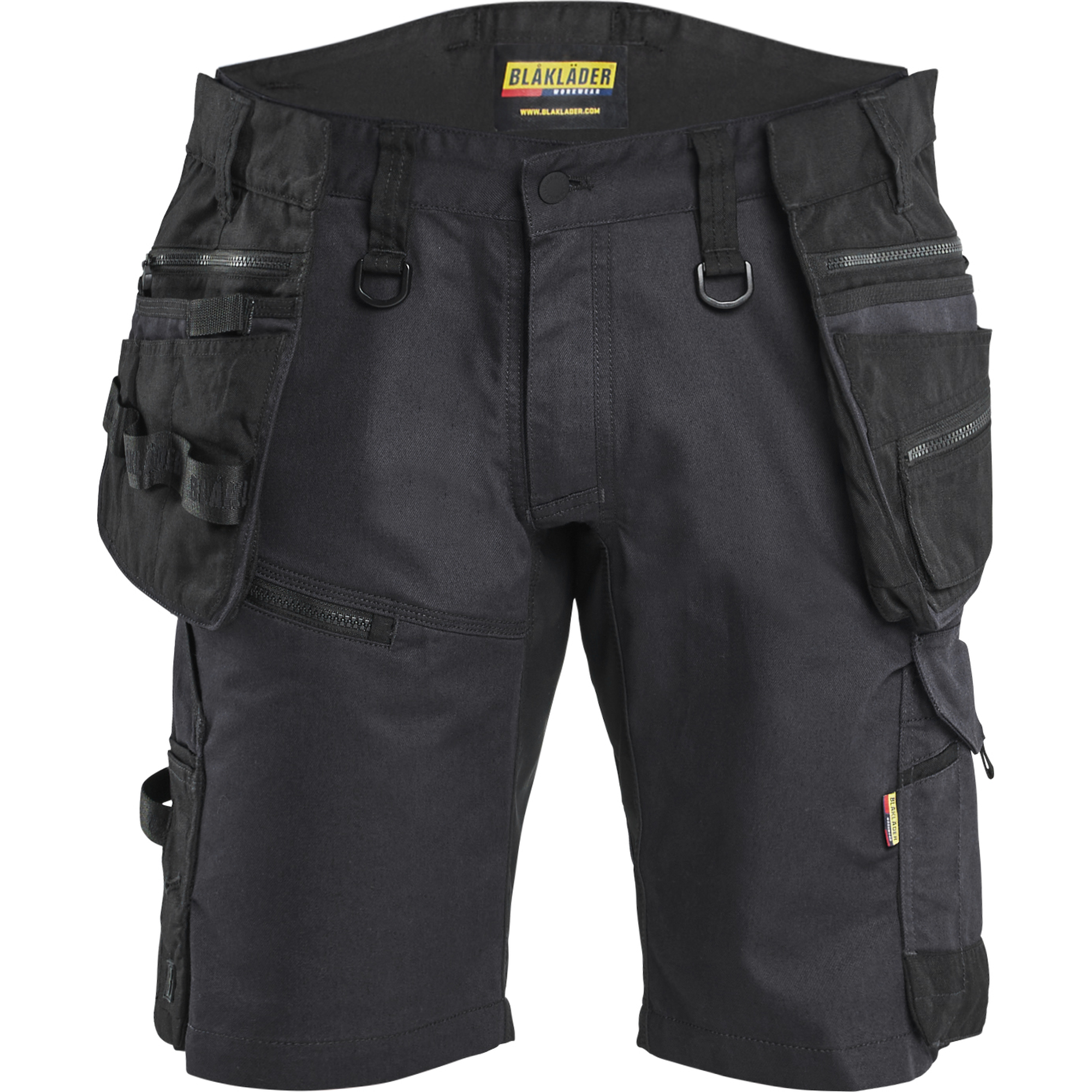 Blaklader STRIKER Stretch Craftsman Shorts, Black/Black