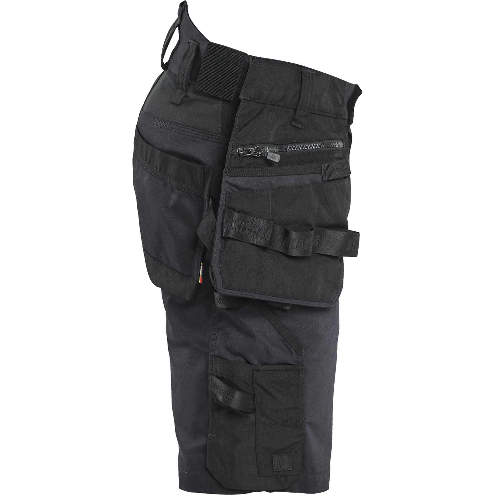 Blaklader STRIKER Stretch Craftsman Shorts, Black/Black (2)