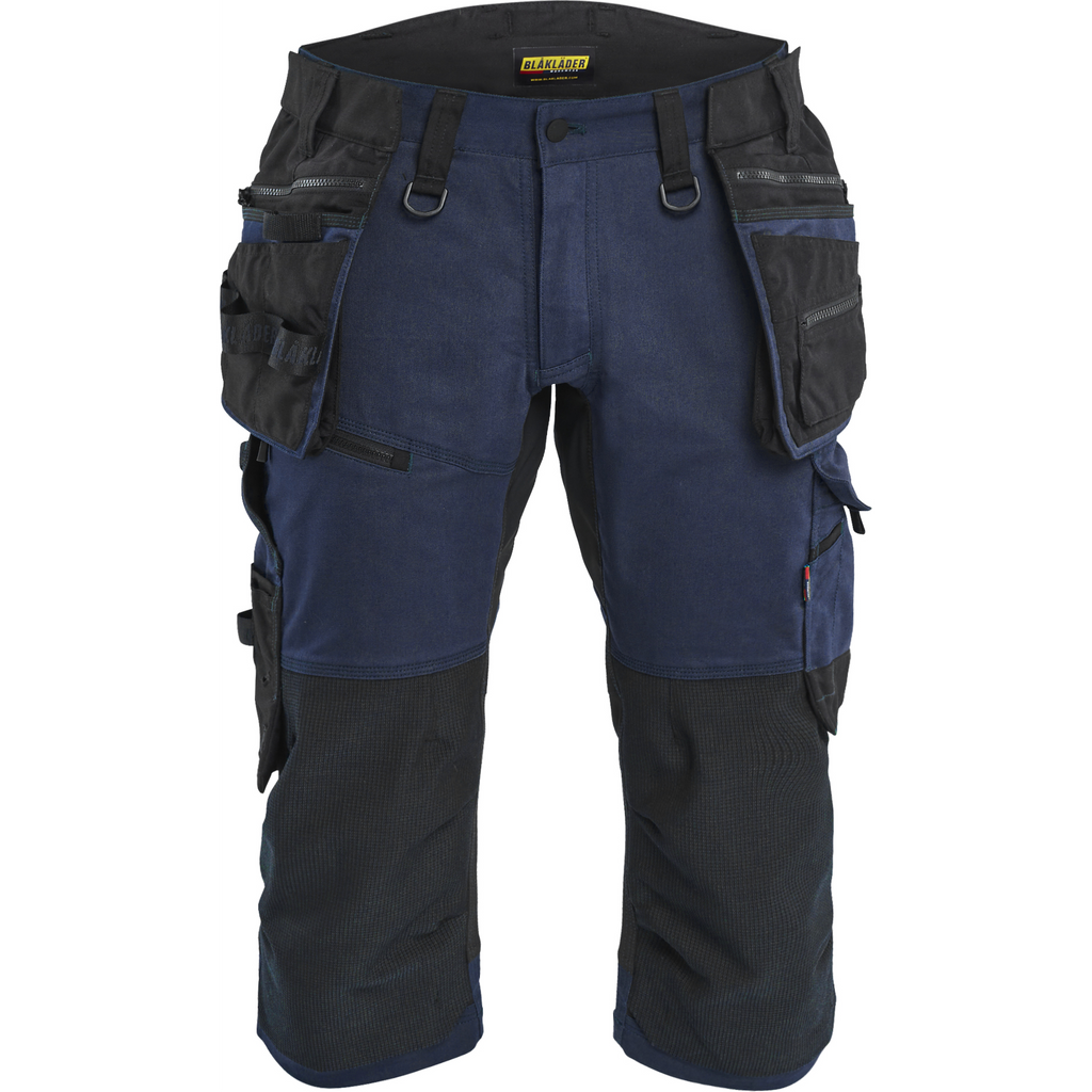 Blaklader STRIKER Stretch Pirate Shorts, Dark Navy/Black