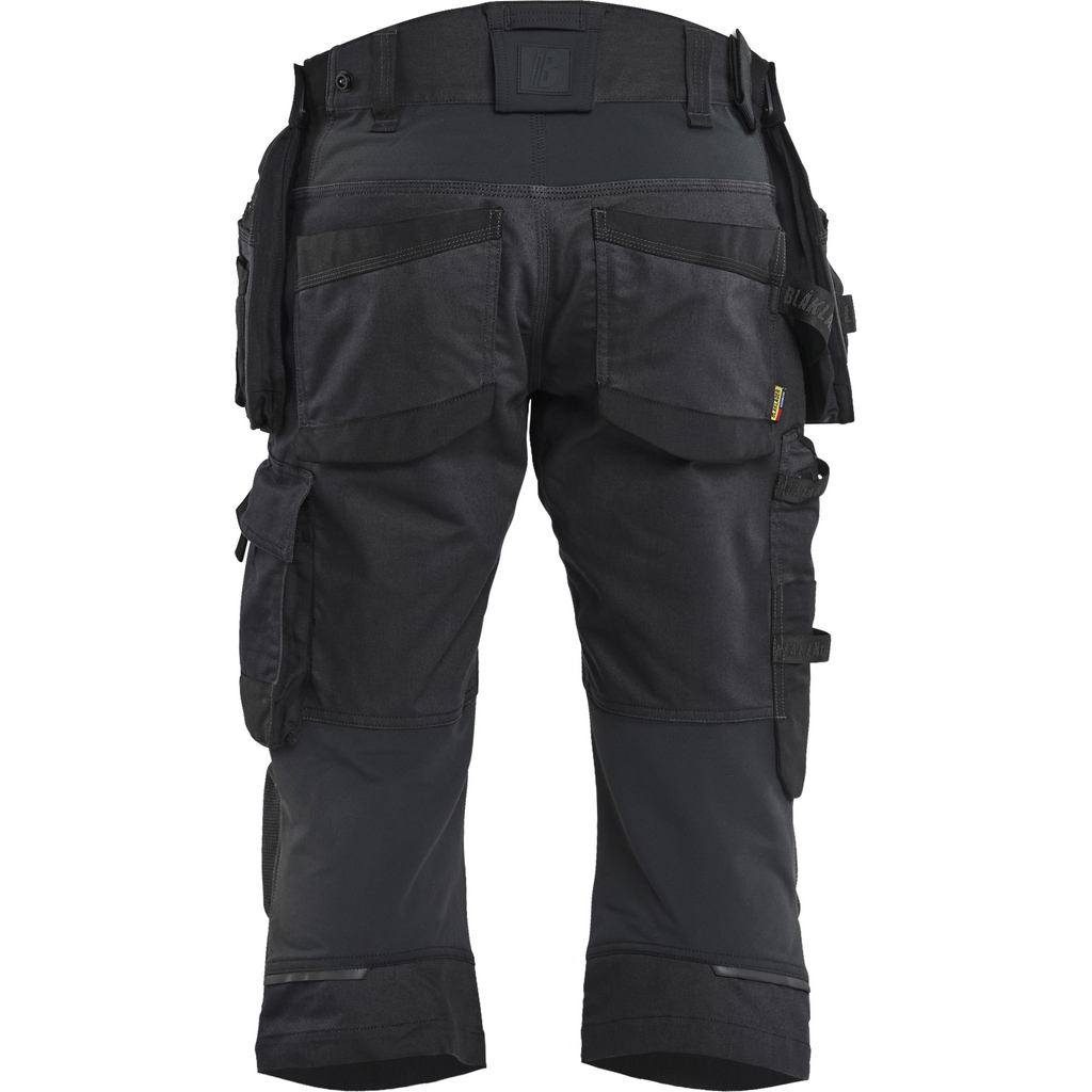Blaklader STRIKER Stretch Pirate Shorts, Black/Black (4)