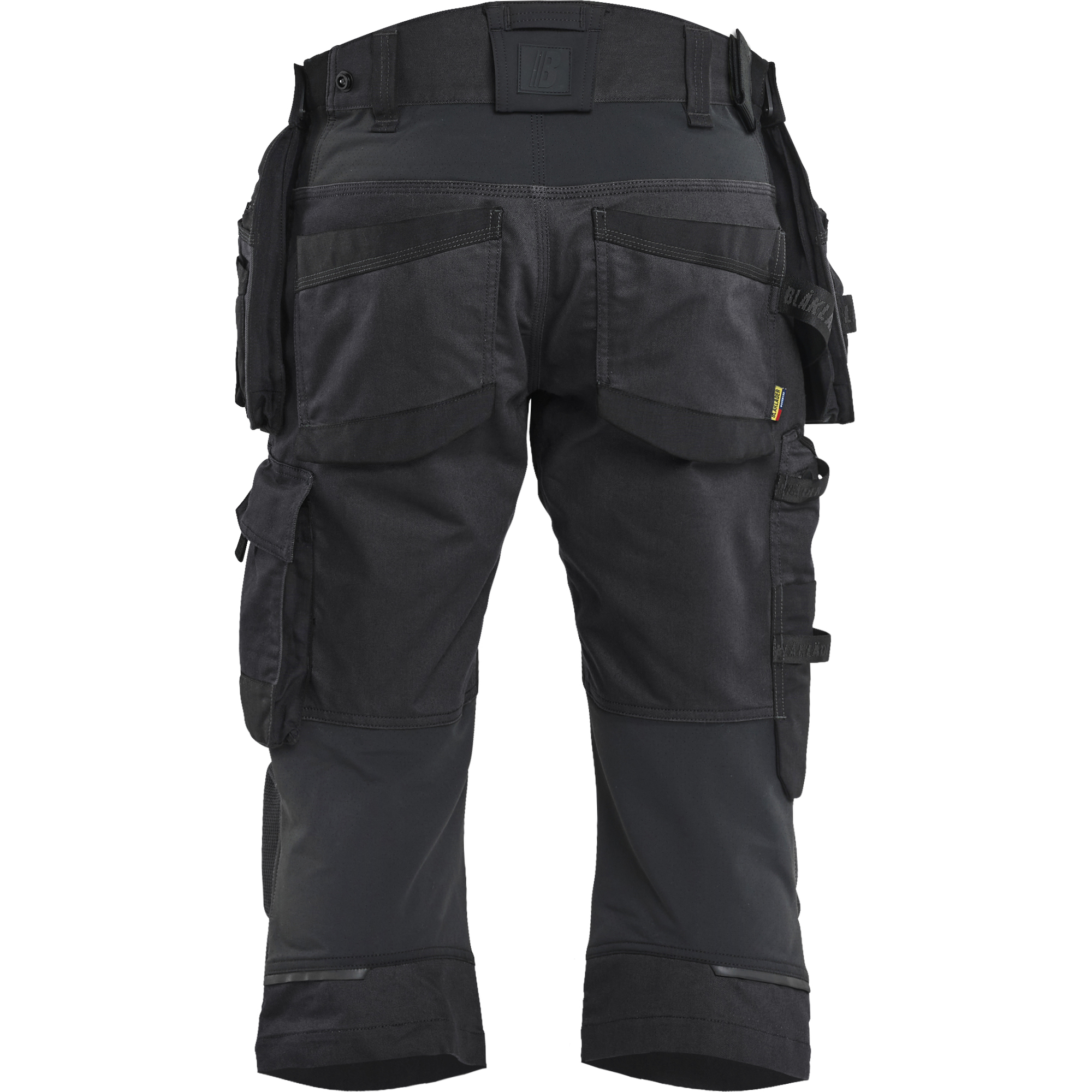 Blaklader STRIKER Stretch Pirate Shorts, Black/Black (4)