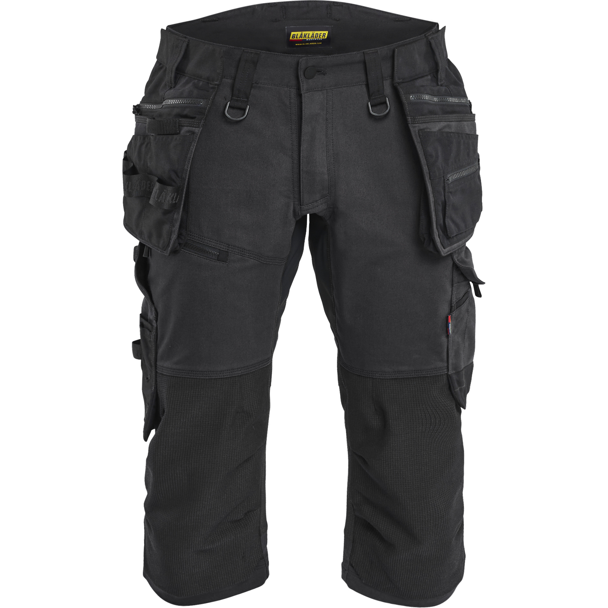Blaklader STRIKER Stretch Pirate Shorts, Black/Black