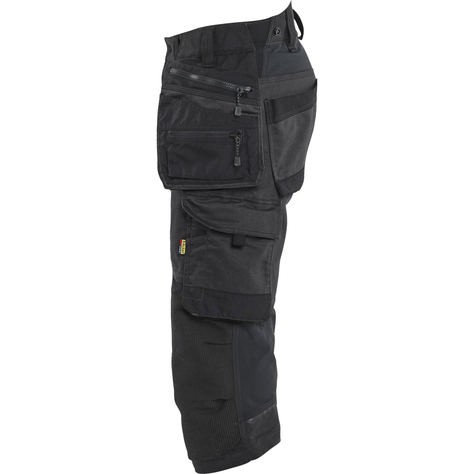 Blaklader STRIKER Stretch Pirate Shorts, Black/Black (3)