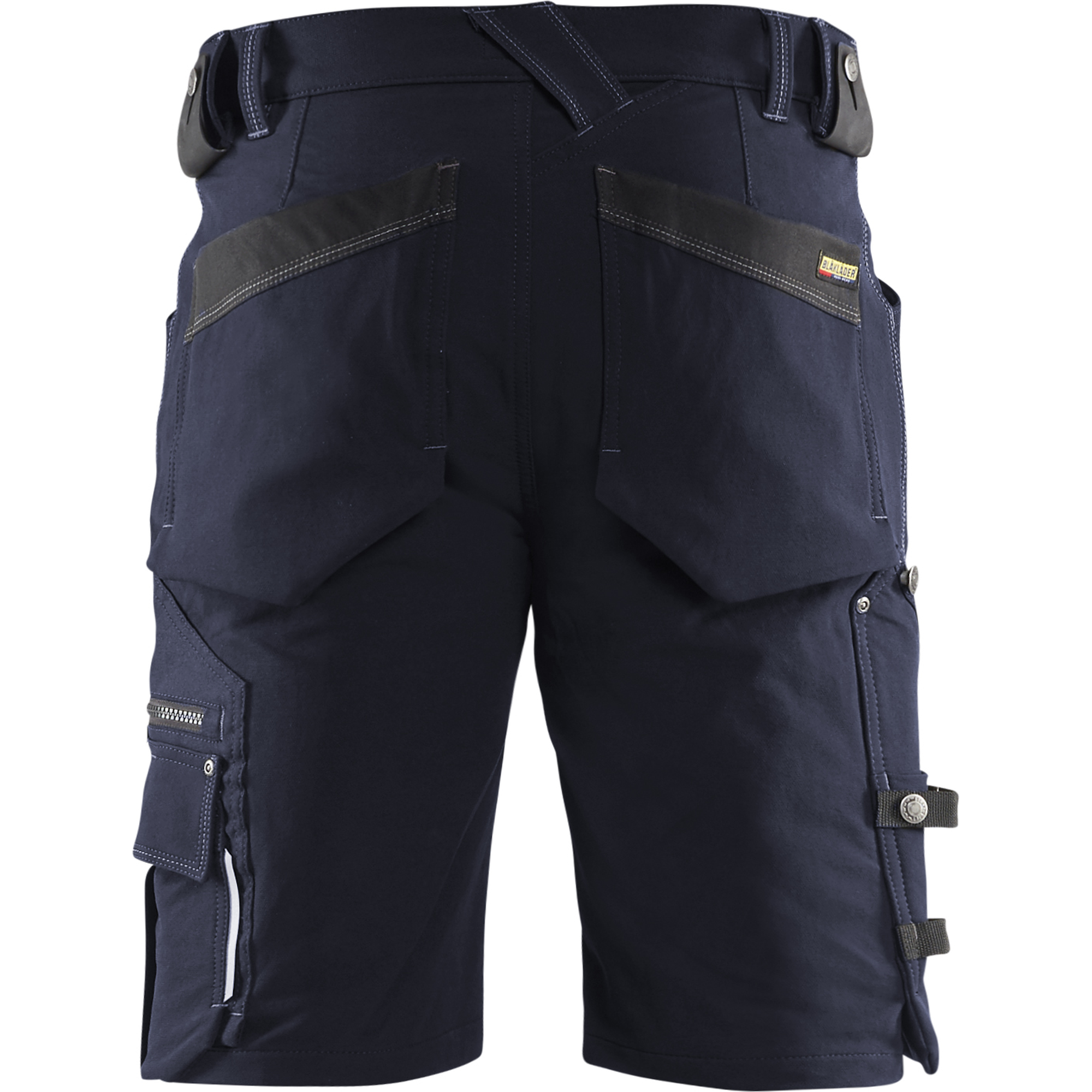 Blaklader X1900 4-Way Stretch Craftsman Shorts, Dark Navy/Black (4)