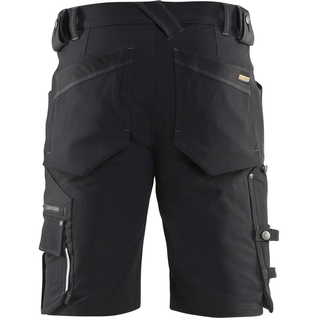 Blaklader X1900 4-Way Stretch Craftsman Shorts, Black (4)