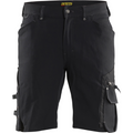 Blaklader X1900 4-Way Stretch Craftsman Shorts, Black