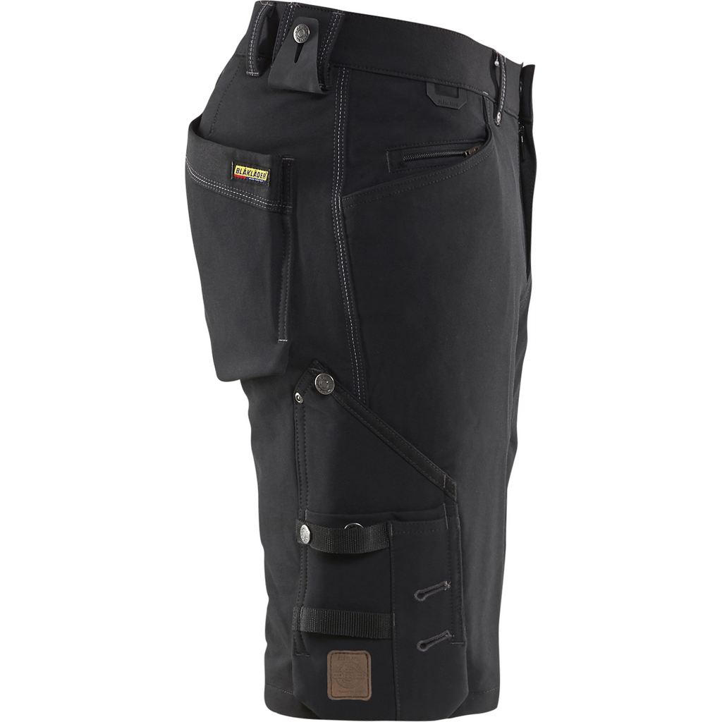 Blaklader X1900 4-Way Stretch Craftsman Shorts, Black (2)