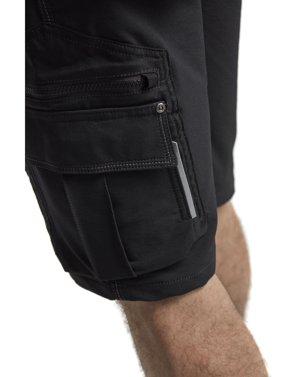 Blaklader X1900 4-Way Stretch Craftsman Shorts, Black (7)