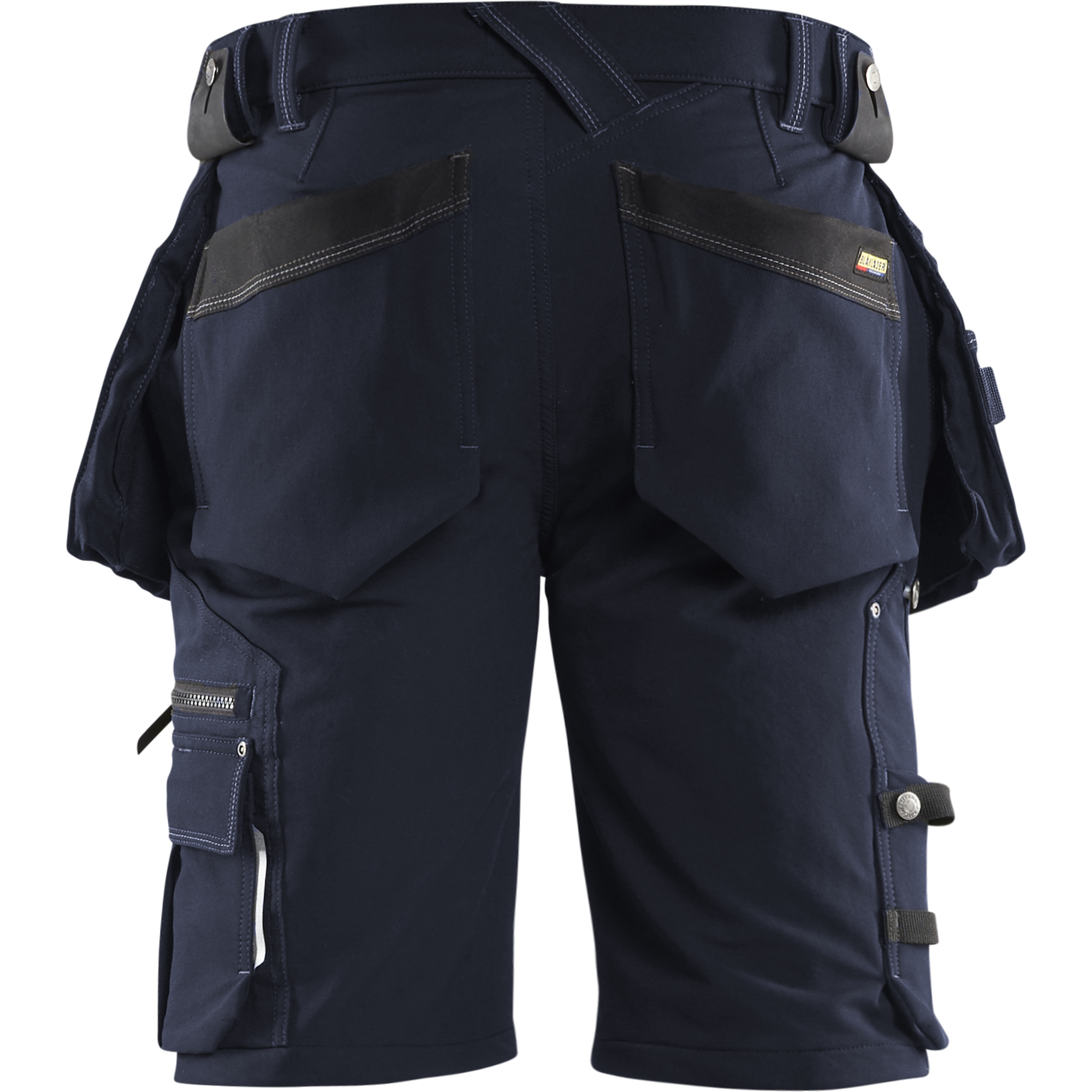 Blaklader X1900 4-Way Stretch Craftsman Shorts, Dark Navy/Black (4)