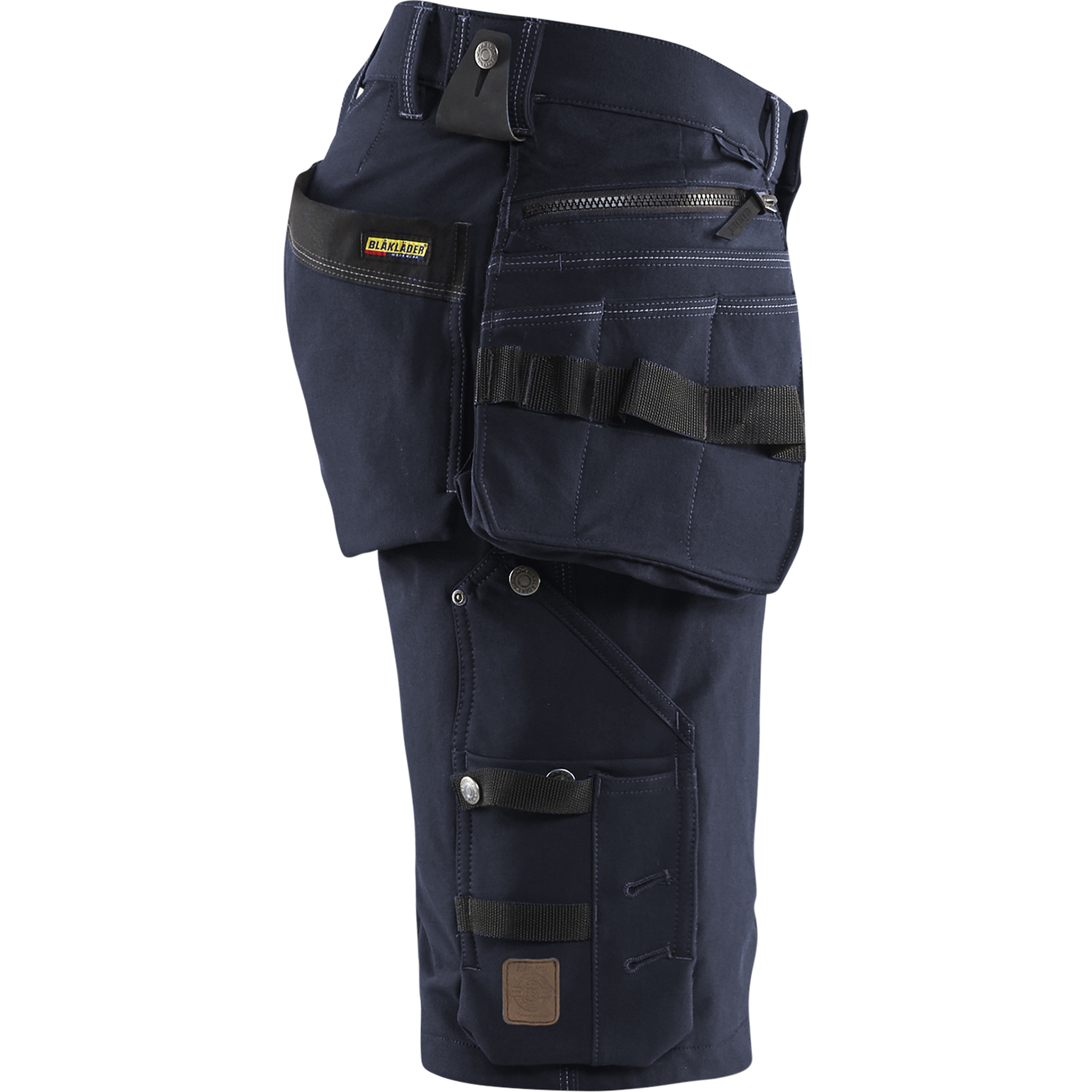 Blaklader X1900 4-Way Stretch Craftsman Shorts, Dark Navy/Black (2)