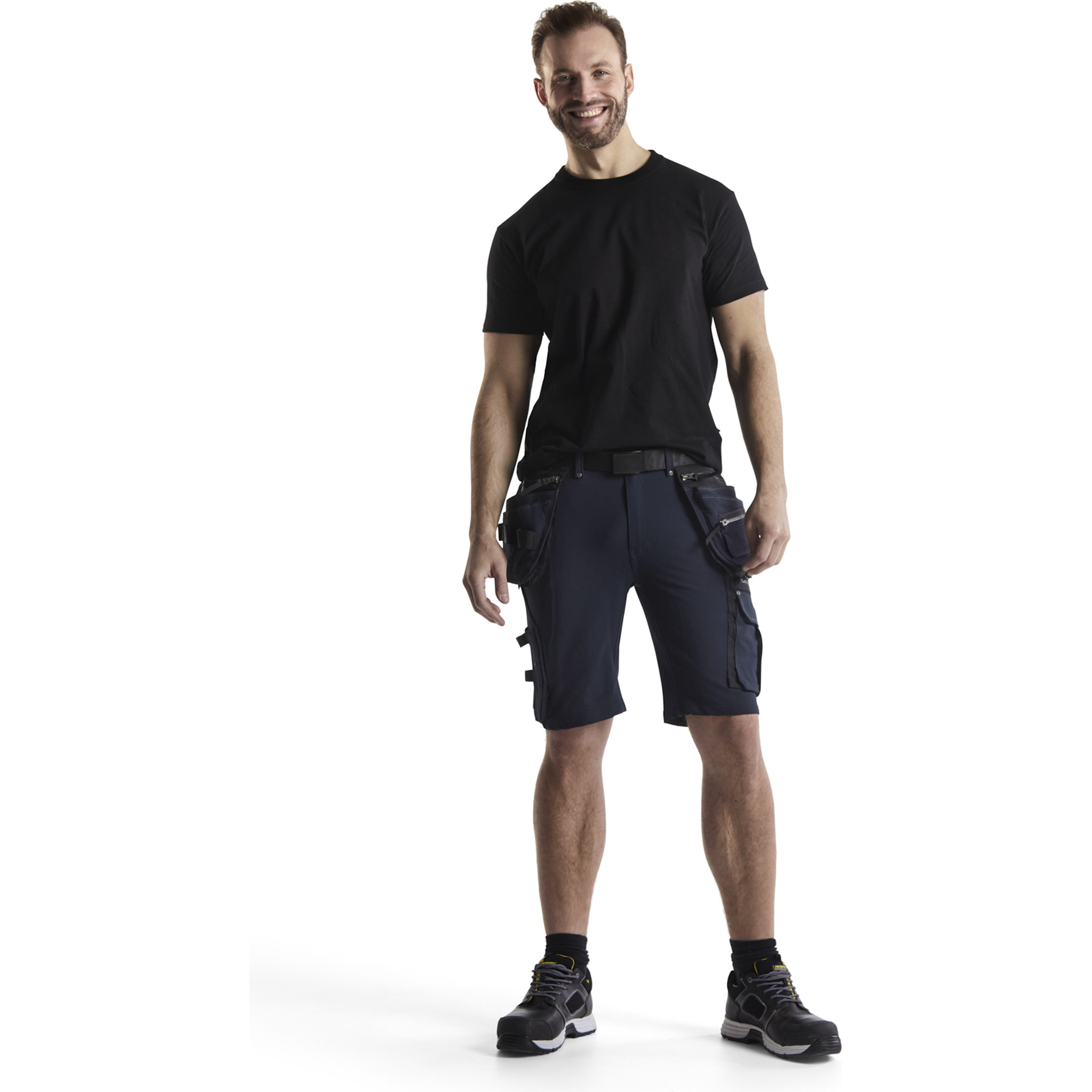 Blaklader X1900 4-Way Stretch Craftsman Shorts, Dark Navy/Black (5)