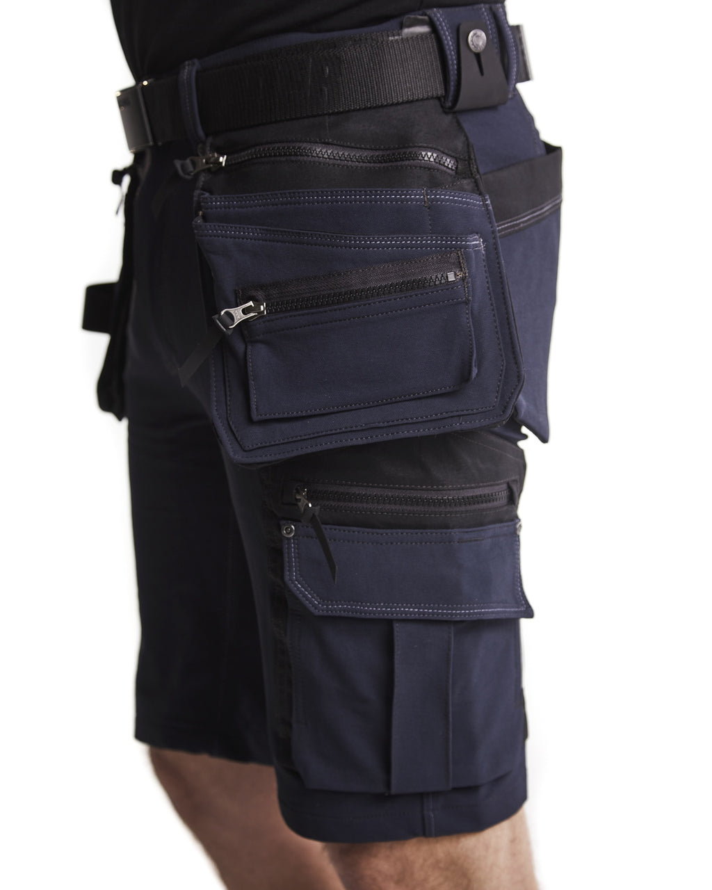 Blaklader X1900 4-Way Stretch Craftsman Shorts, Dark Navy/Black (7)
