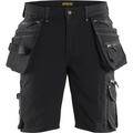 Blaklader X1900 4-Way Stretch Craftsman Shorts, Black