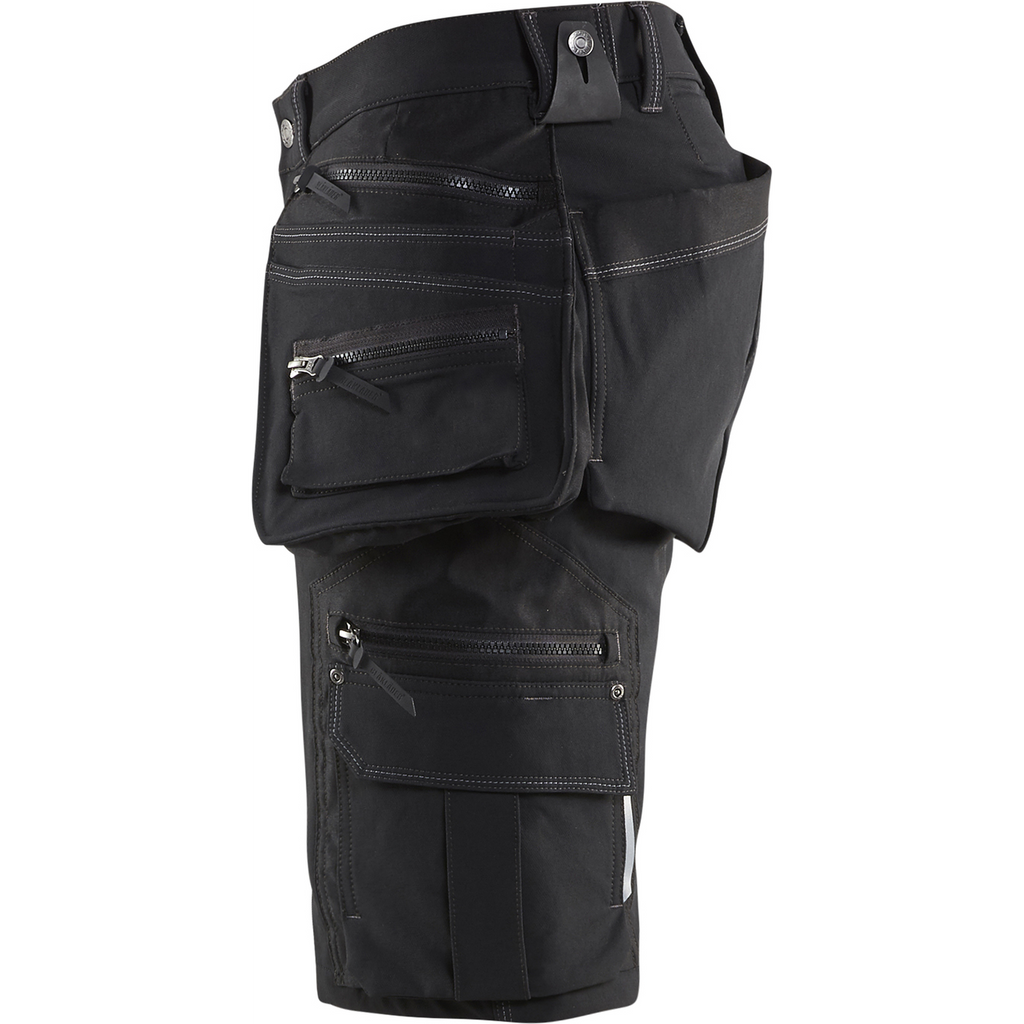 Blaklader X1900 4-Way Stretch Craftsman Shorts, Black (3)