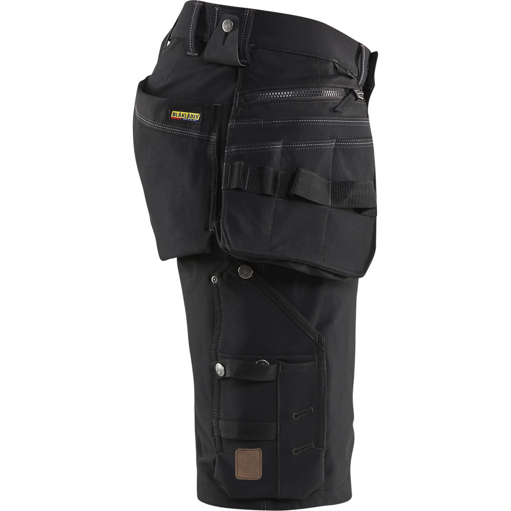 Blaklader X1900 4-Way Stretch Craftsman Shorts, Black (2)