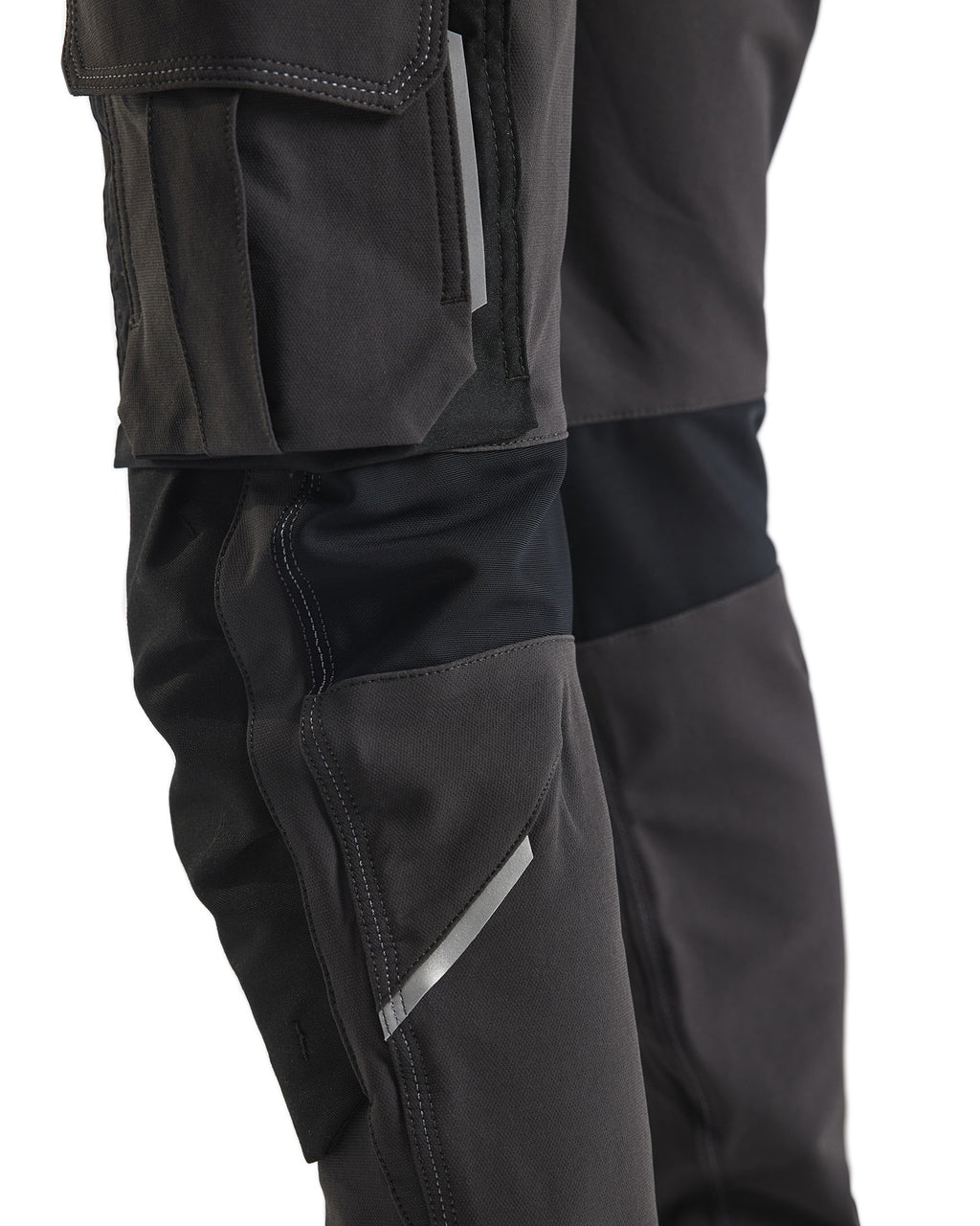 Blaklader X1900 4-Way Stretch Craftsman Work Trousers, Dark Grey/Black (8)