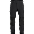 Blaklader X1900 4-Way Stretch Craftsman Work Trousers, Black