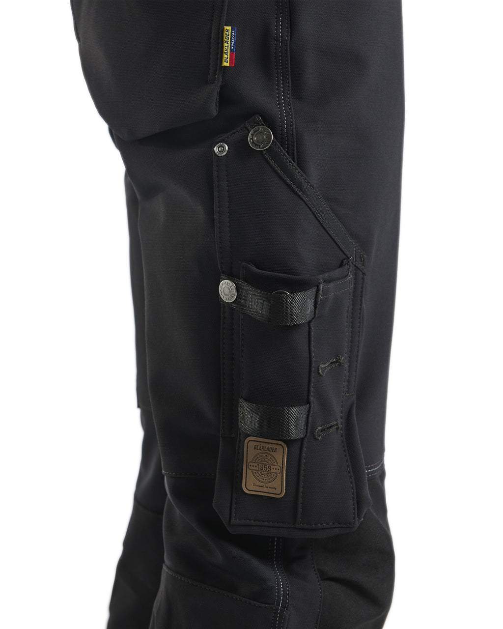 Blaklader X1900 4-Way Stretch Craftsman Work Trousers, Black (6)