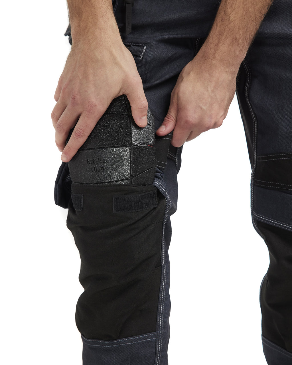 Blaklader X1900 Stretch Craftsman Work Trousers, Navy/Black (8)