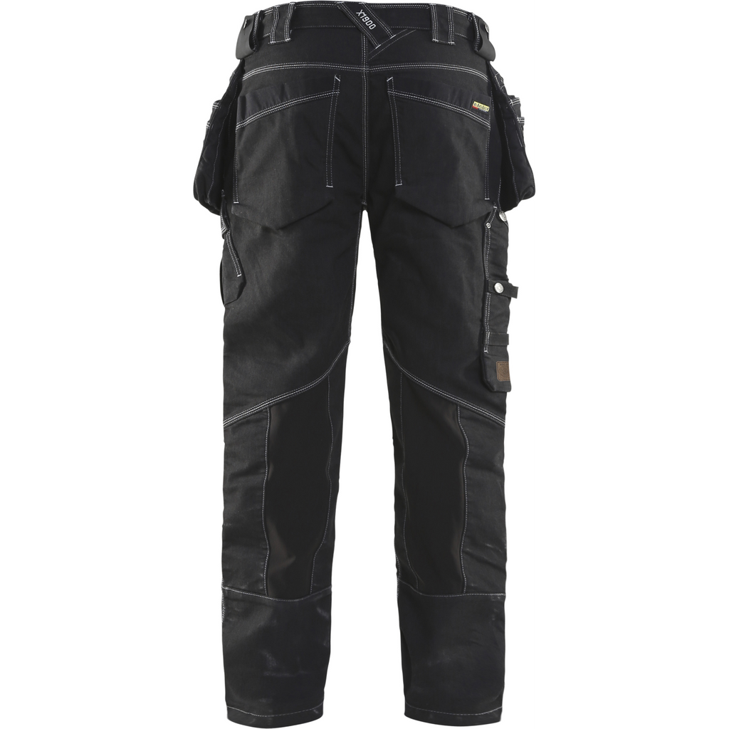 Blaklader X1900 Stretch Craftsman Work Trousers, Black (4)