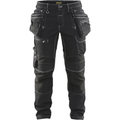 Blaklader X1900 Stretch Craftsman Work Trousers, Black