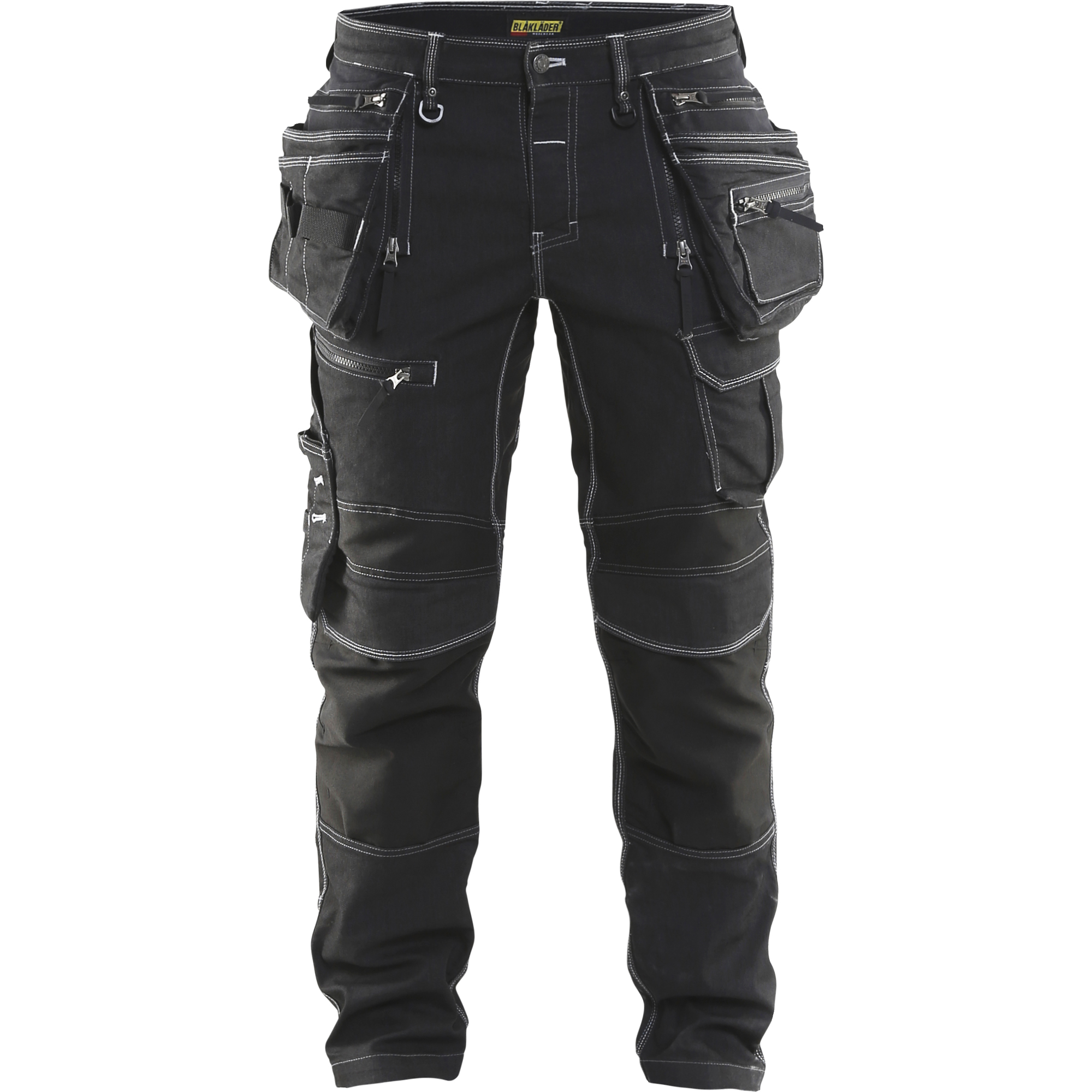 Blaklader X1900 Stretch Craftsman Work Trousers, Black