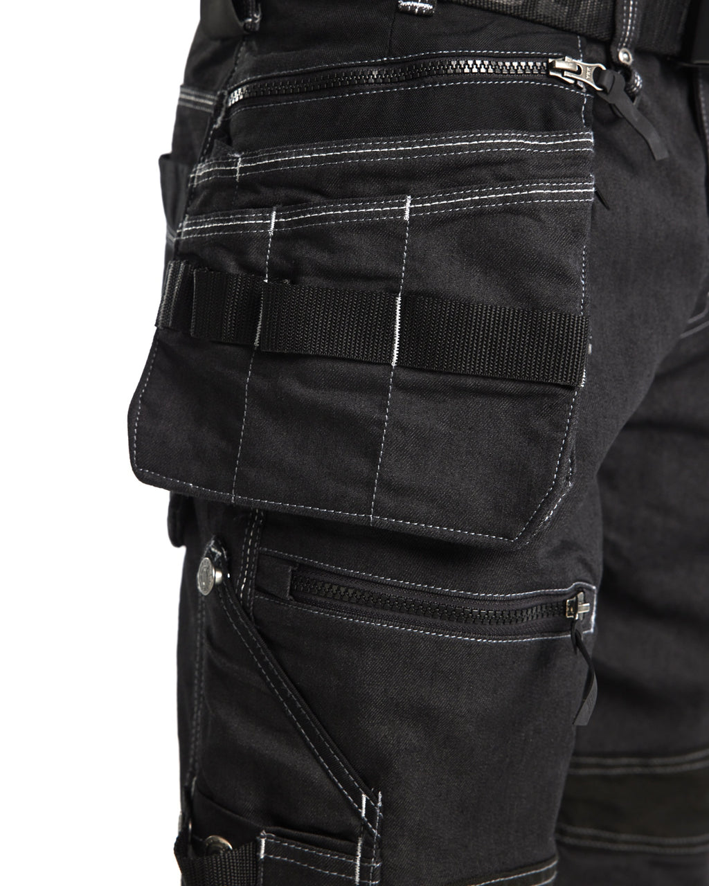 Blaklader X1900 Stretch Craftsman Work Trousers, Black (6)