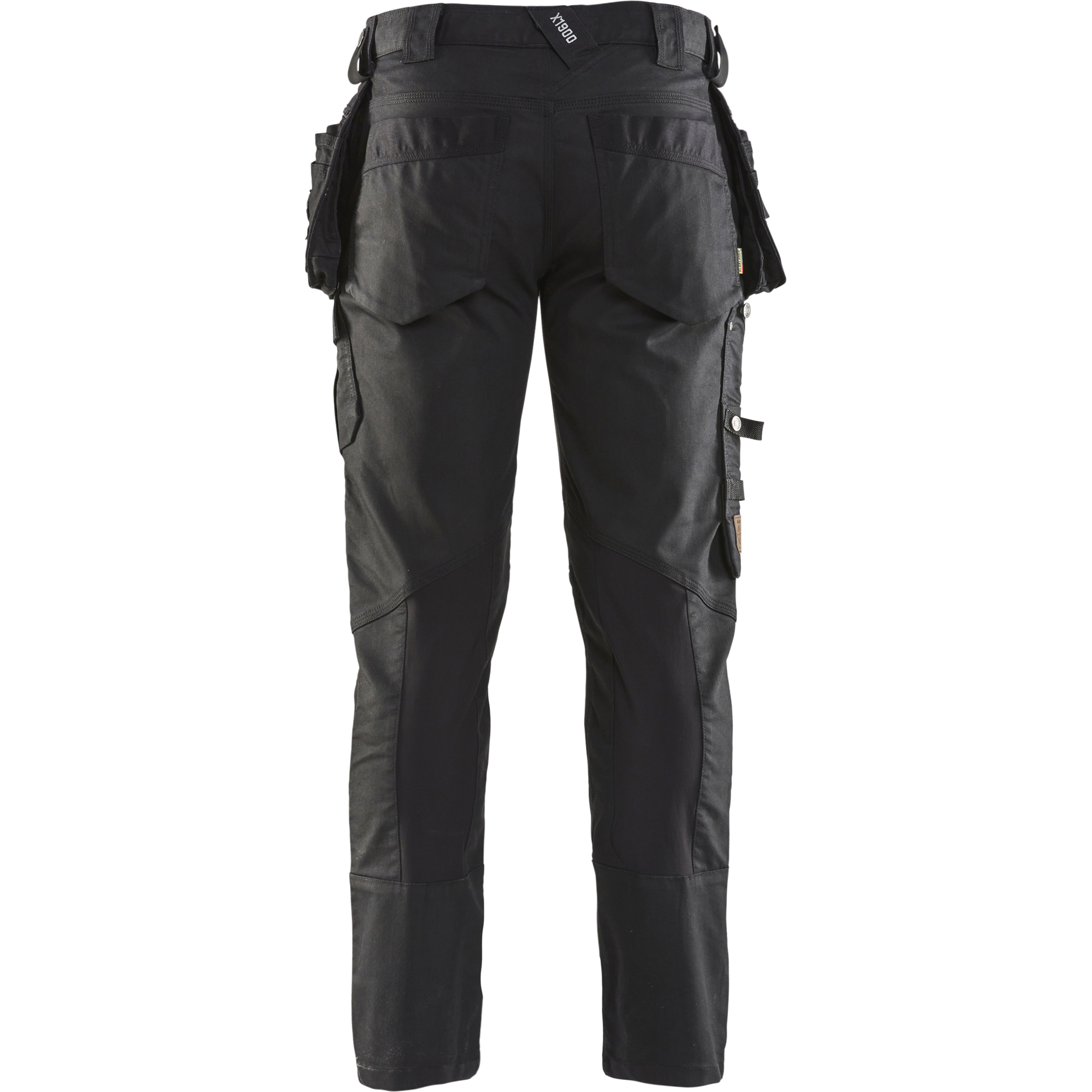 Blaklader X1900 Stretch Craftsman Work Trousers, Black/Black (4)