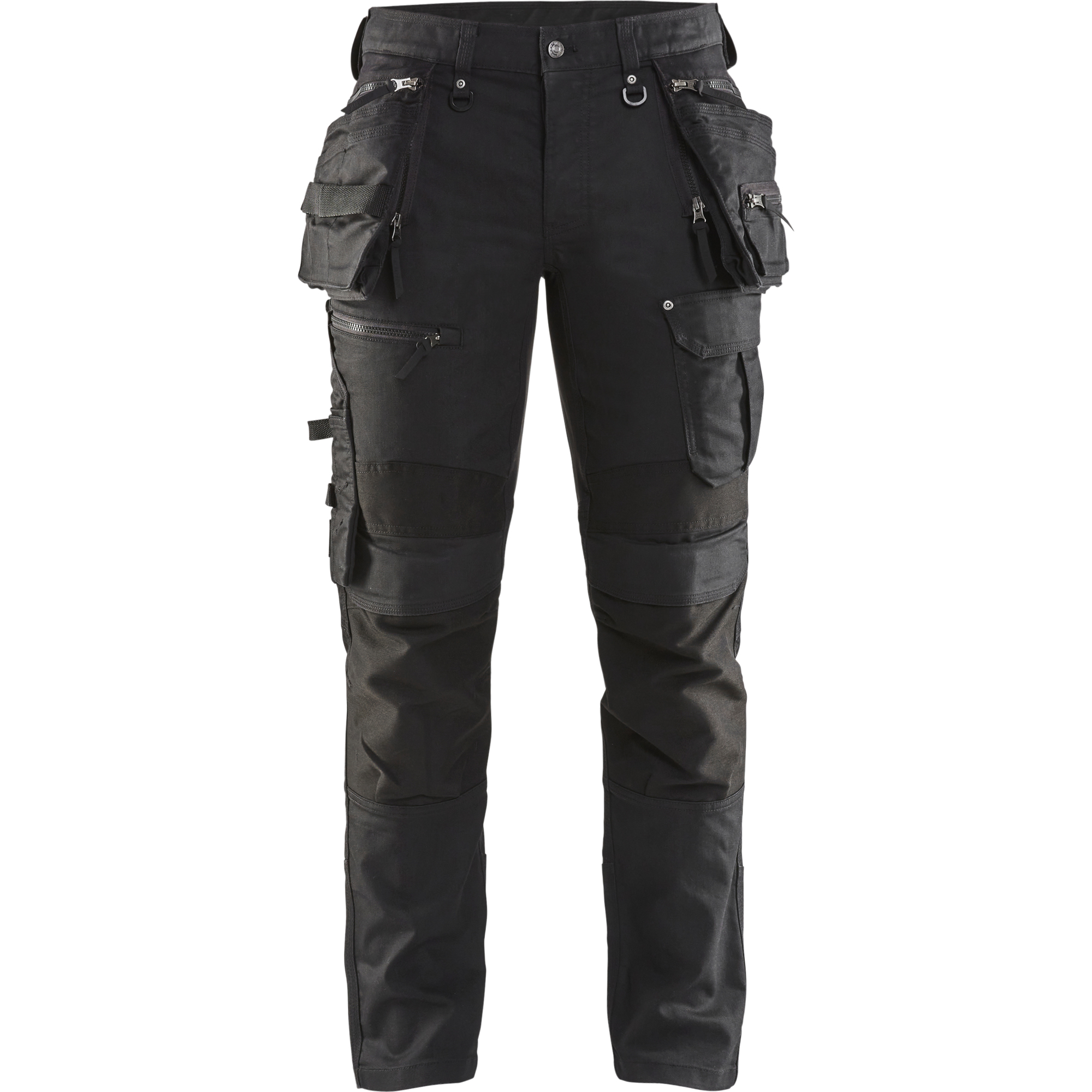 Blaklader X1900 Stretch Craftsman Work Trousers, Black/Black