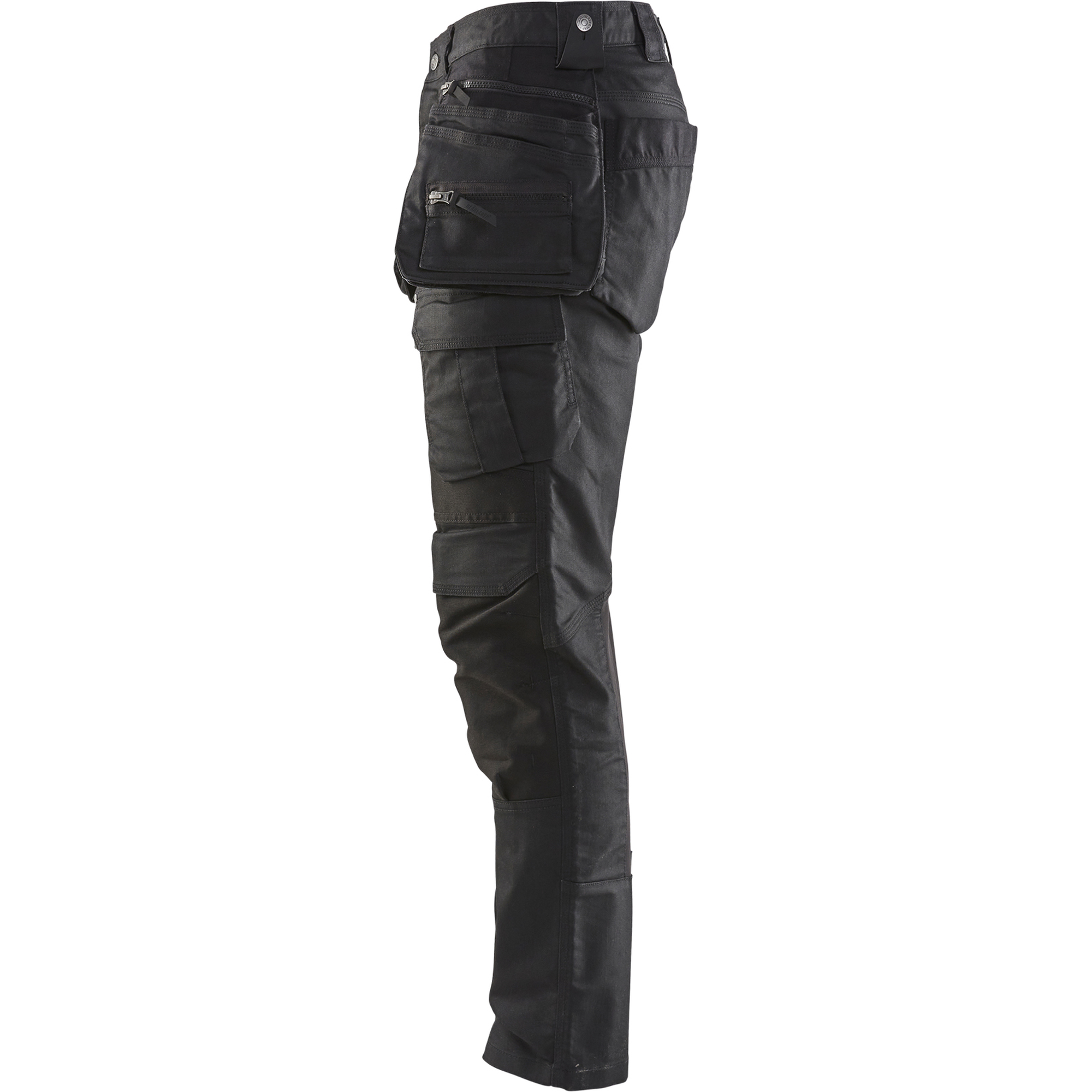 Blaklader X1900 Stretch Craftsman Work Trousers, Black/Black (3)
