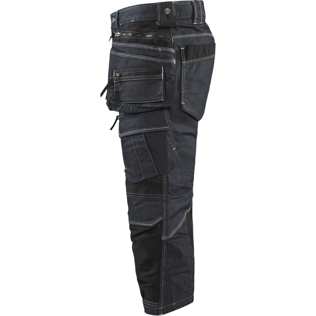 Blaklader X1900 Stretch Pirate Trousers, Navy/Black (3)